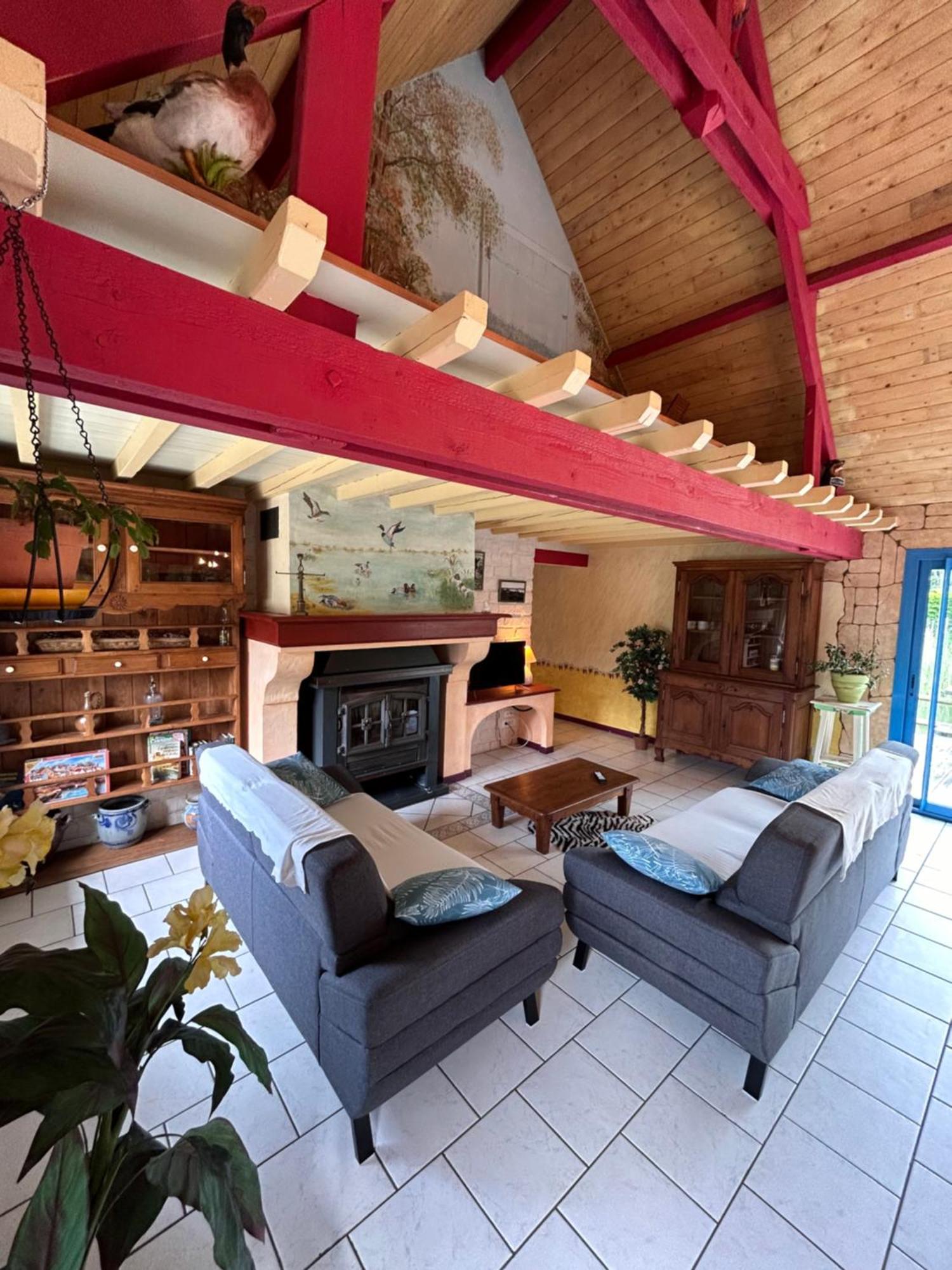 La Fermette - Calme - Wifi - Plain Pied Villa Favières Dış mekan fotoğraf