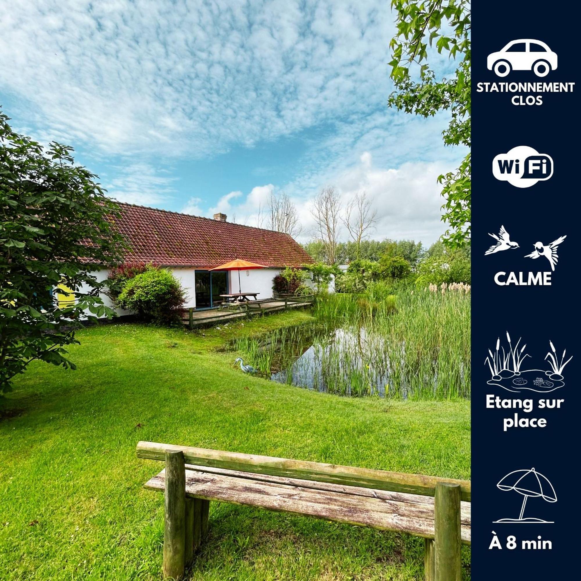La Fermette - Calme - Wifi - Plain Pied Villa Favières Dış mekan fotoğraf